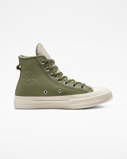 Zapatillas Altas Converse Chuck 70 Counter Climate Mujer Verde Oliva | PE 278EWP